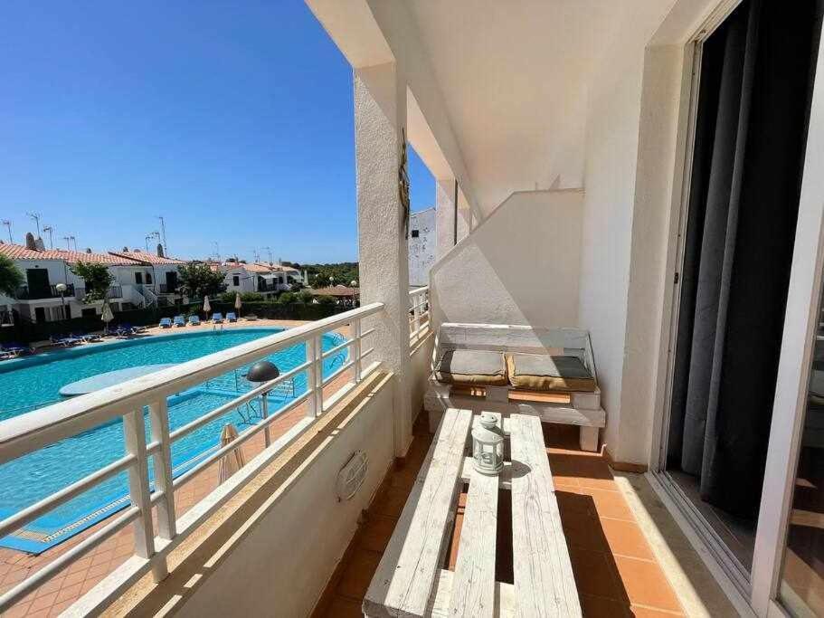 Brut Apartamento Con Piscina Cala'N Blanes  Esterno foto